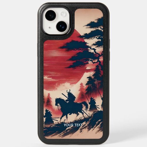 Fantasy Cute Samurai Sun Rising OtterBox iPhone 14 Plus Case