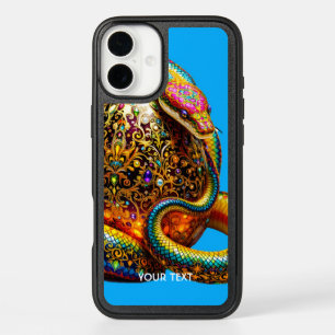 Fantasy Cute Snake Egg Vibrant iPhone 16 Plus Case