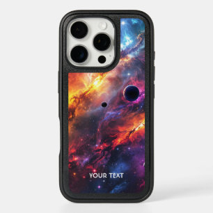 Fantasy Cute Space Scenes Collage iPhone 16 Pro Case
