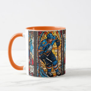 Fantasy Cute Stained Ice Hockey Mug