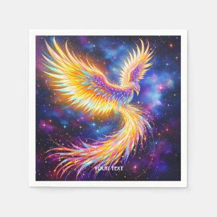 Fantasy Cute Starlight Phoenix Space Napkins