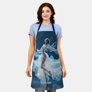 Fantasy Cute  Stars Lady Dancing Apron