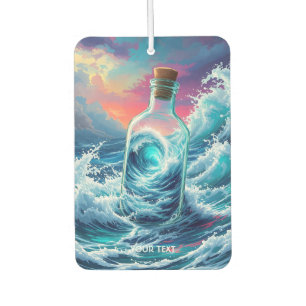 Fantasy Cute Storm Bottle Ocean Air Freshener
