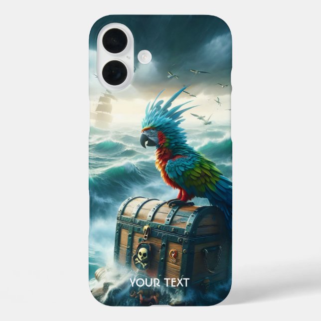Fantasy Cute Storm Sea Pirates  Case-Mate iPhone Case (Back)