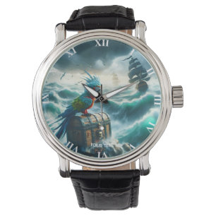 Fantasy Cute Storm Sea Pirates Watch