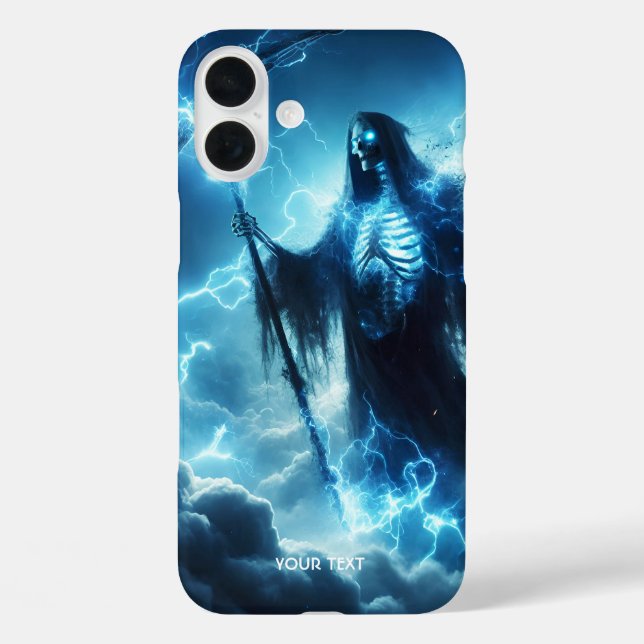 Fantasy Cute Stormy Clouds Lighting Case-Mate iPhone Case (Back)