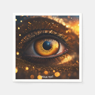 Fantasy Cute Sunset Big Eye Napkins