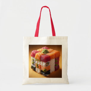 Fantasy Cute Sushi Small Cube Tote Bag