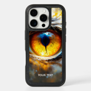 Fantasy Cute Tiger Orange Eye iPhone 16 Pro Case