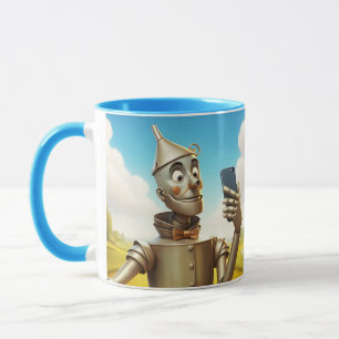 Fantasy Cute Tin Man Road Mug