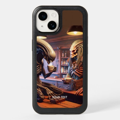 Fantasy Cute Two Strangers Coffee OtterBox iPhone 14 Case