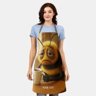 Fantasy Cute Very Tired Bee Apron