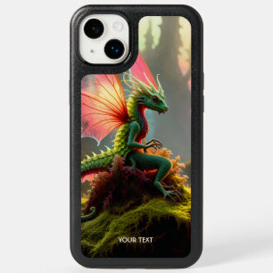 Fantasy Cute Vivid Baby Filigree Dragon OtterBox iPhone 14 Plus Case