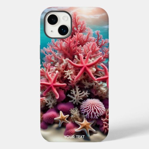 Fantasy Cute Vivid Coral Tree Seabed Case_Mate iPhone 14 Plus Case