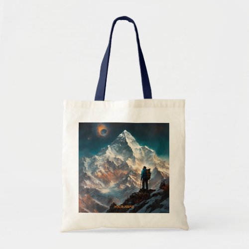 Fantasy Cute Vivid Flowers Everest Alpinist Tote Bag