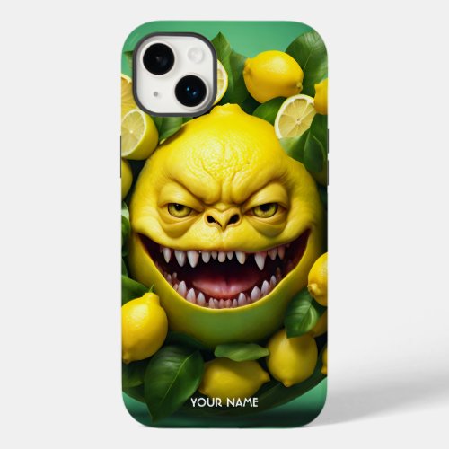 Fantasy Cute Vivid Lemon Funny Creature Case_Mate iPhone 14 Plus Case
