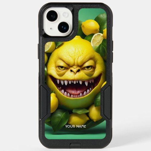 Fantasy Cute Vivid Lemon Funny Creature OtterBox iPhone 14 Plus Case