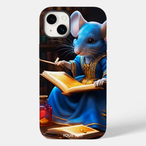 Fantasy Cute Vivid Mouse Book Wizard Case_Mate iPhone 14 Plus Case