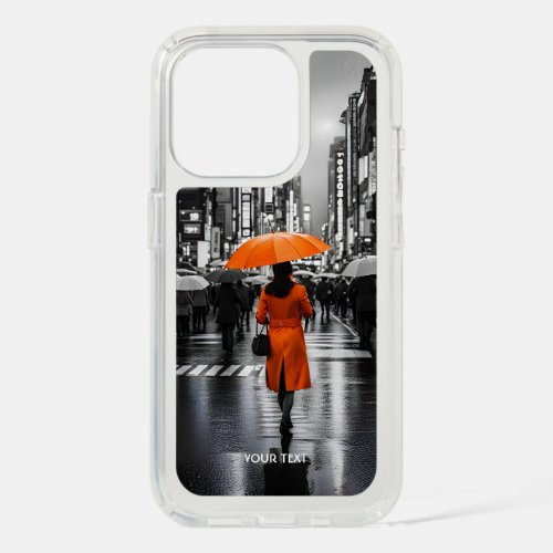 Fantasy Cute Vivid Orange Coat Tokyo iPhone 15 Pro Case
