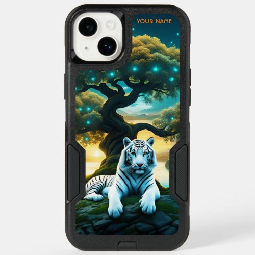 Fantasy Cute Vivid Tiger Life Tree OtterBox iPhone 14 Plus Case