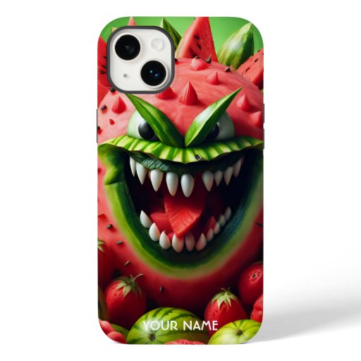 Fantasy Cute Vivid Watermelon Funny Creature Case-Mate iPhone 14 Plus Case