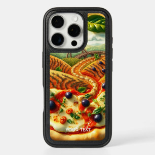 Fantasy Cute Whimsical Italian Landscape iPhone 16 Pro Case