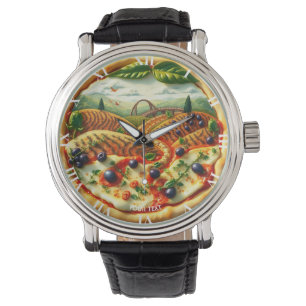 Fantasy Cute Whimsical Italian Landscape Watch