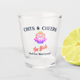 Fantasy / D&D Bachelorette: Cries & Cheers Shot Glass