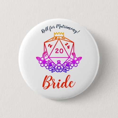 Fantasy/D&D Bachelorette Party Pin