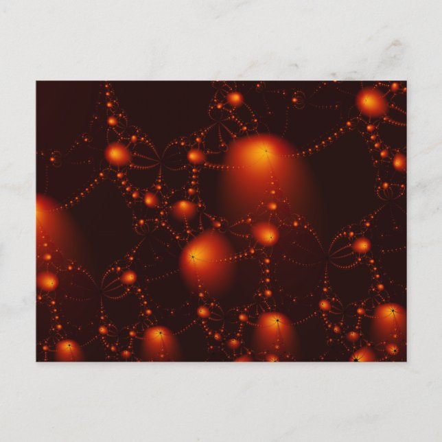 Fantasy dark background postcard (Front)