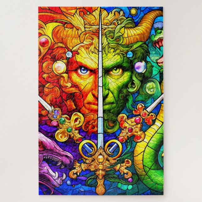 Fantasy Design Jigsaw Puzzle (Vertical)