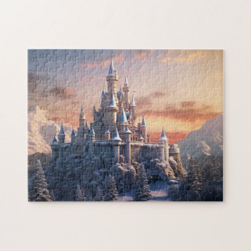 Fantasy digital castle jigsaw puzzle