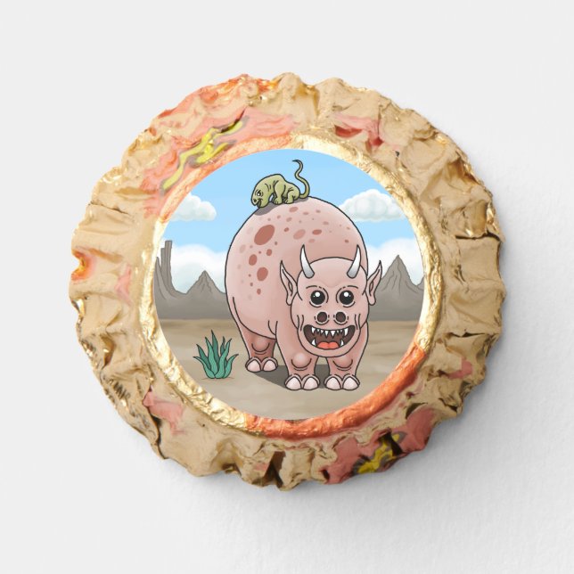 Fantasy dinosaurs reese's peanut butter cups (Front)