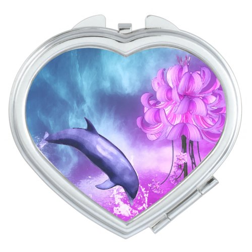 Fantasy Dolphin Makeup Mirror