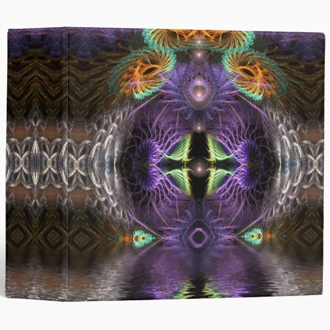 Fantasy Doorway : Fractal Art 2" Binder (Front/Spine)