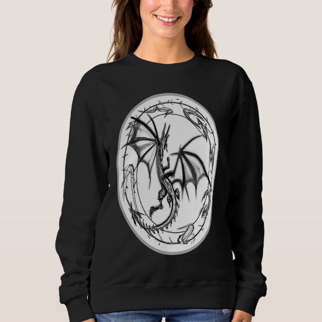 Fantasy dragon  9 sweatshirt (Front)