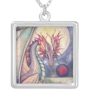 Fantasy Dragon Art Necklace