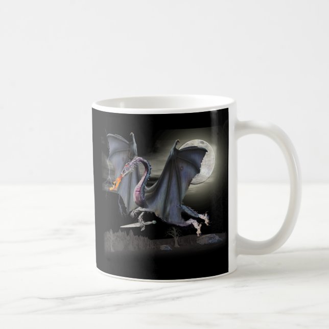 Fantasy dragon coffee mug (Right)