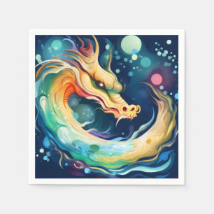 Fantasy Dragon Dream Animal 7 Napkins