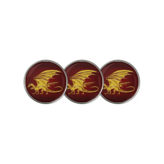 fantasy dragon golf ball marker