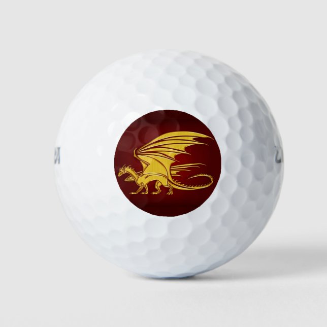 fantasy dragon golf balls (Front)