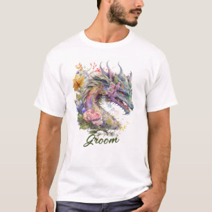 Fantasy Dragon Groom T-Shirt