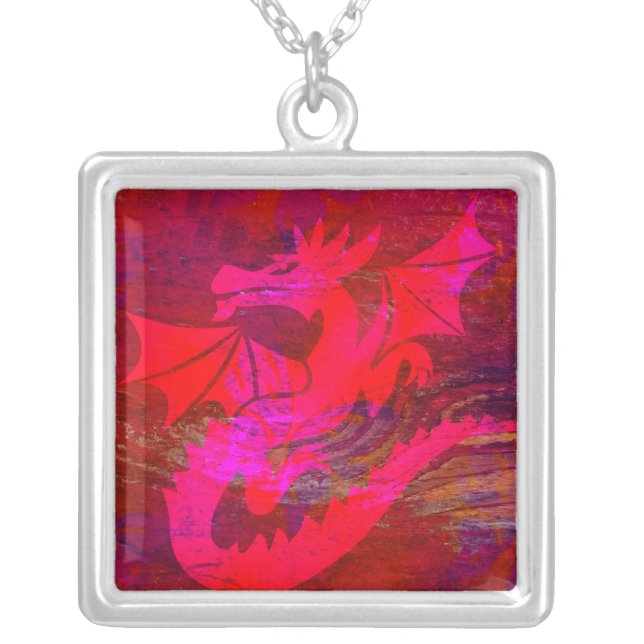 Fantasy Dragon Pendant Jewelry (Front)
