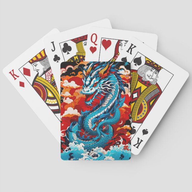 Fantasy Dragon Poker Cards (Back)