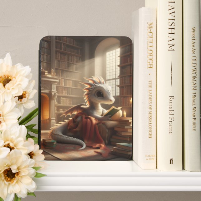 Fantasy Dragon Reader Kindle Cover (In Use (Bookshelf))