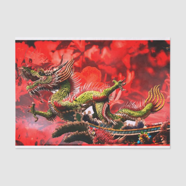 Fantasy Dragon Tissue Paper (Front)