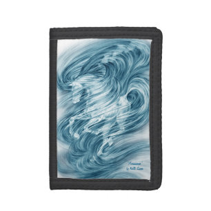 Fantasy Dream Horse Art Trifold Wallet