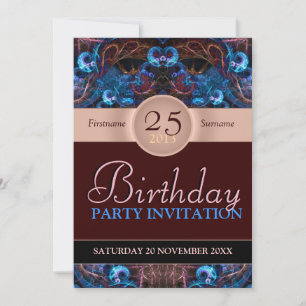 Fantasy Dreams Birthday Party Invitation