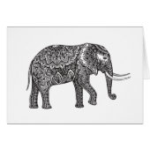 Fantasy Elephant Doodle (Front Horizontal)