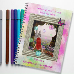 Fantasy Elf Castle Imaginative Scrapbook Journal